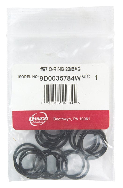 Danco 35784W 13/16 in. D X 5/8 in. D #67 Rubber O-Ring 1 pk