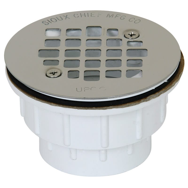 Sioux Chief 825-2P 2 in. D PVC Shower Drain