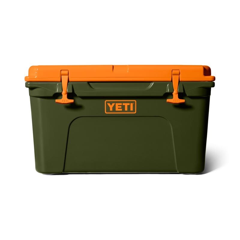 Yeti 10045450025 Tundra 45 King Crab Orange/Olive 34 qt Hard Cooler