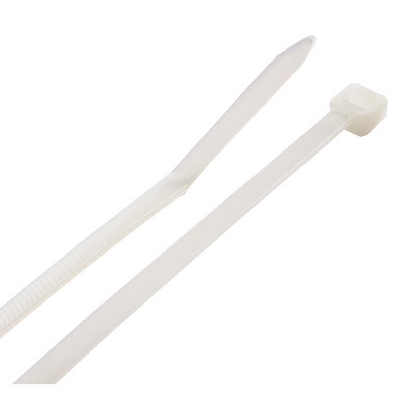 Steel Grip 75S-280-11-N12 11 in. L White Cable Tie 12 pk