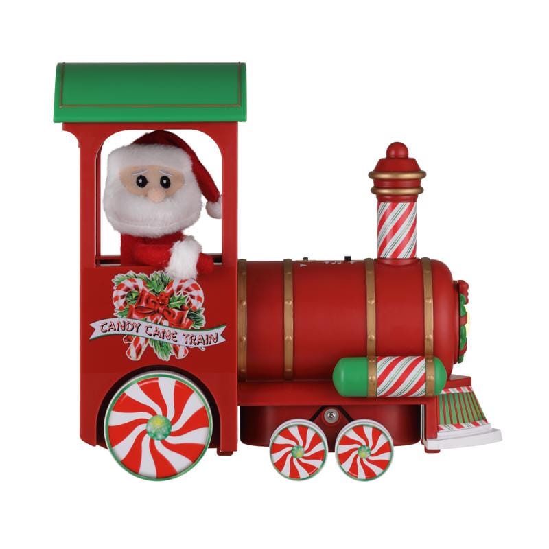 MR. Christmas 24111AC LED Multicolored Vintage Train Lit Musical Animated Decor 12 in.