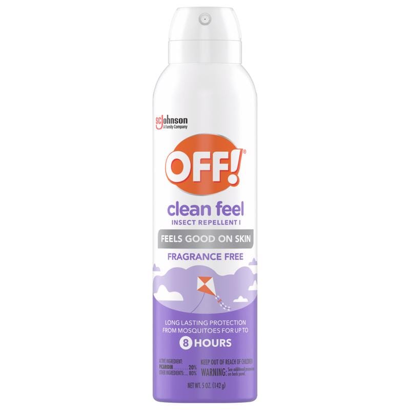 Off! 03762 Clean Feel Insect Repellent Liquid For Mosquitoes/Ticks 5 oz