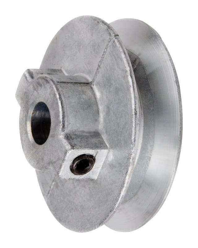 Chicago Die Cast 250A6 2-1/2 in. D X 5/8 in. D Zinc Single V-Grooved Pulley