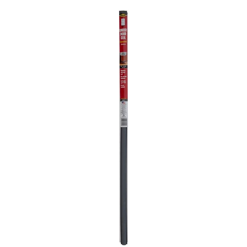 M-D Building Products 05512 Silver Aluminum Under Door Seal For Doors 36 in. L X 0.5 in.