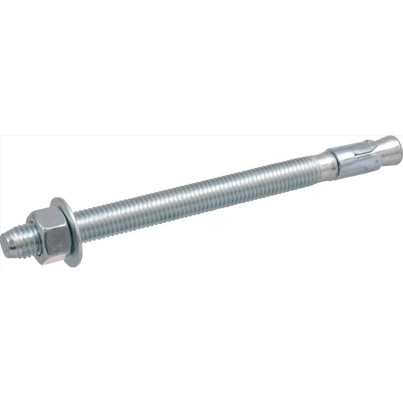 Hillman 371954 5/8 in. D X 8-1/2 in. L Steel Round Head Wedge Anchor 10 pc