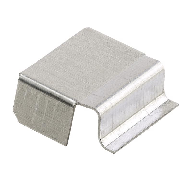 Prime-Line PL 8242 Mill Silver Aluminum 1/2 in. W X 5/8 in. L Spreader Bar 6 pk