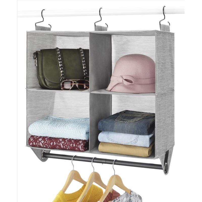 Whitmor 5455-10199 28.38 in. H X 11 in. W X 24 in. L Fabric Closet Organizer