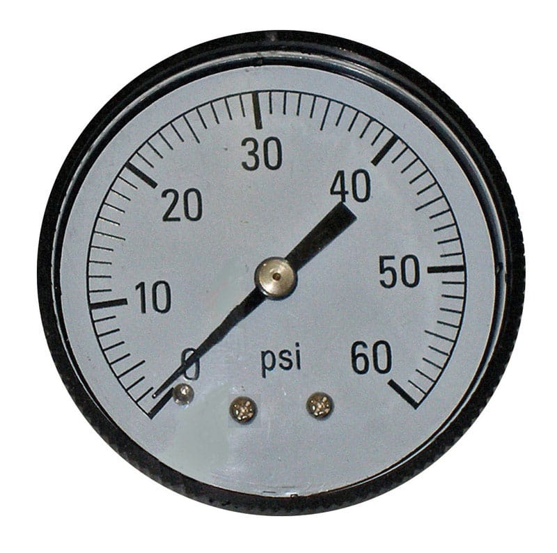 JED Pool Tools 80-847 Pool Pressure Gauge