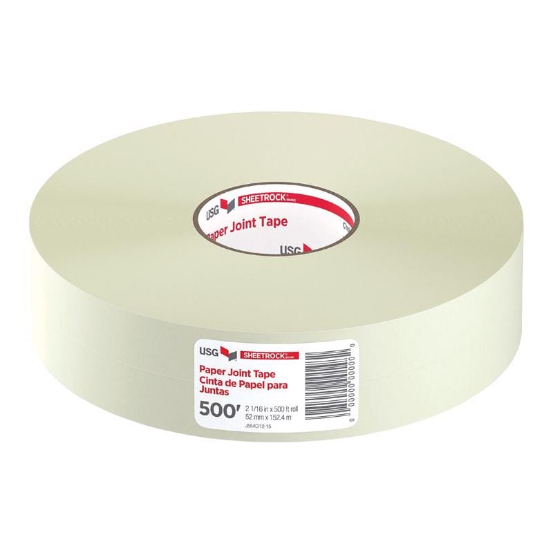 Usg Sheetrock 382198 500 ft. L X 2-1/16 in. W Paper White Joint Tape