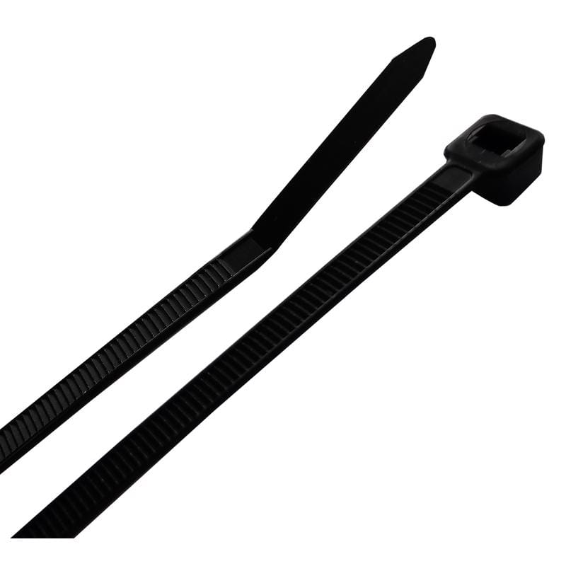 Steel Grip 75S-280-11-UVC 11 in. L Black Cable Tie 100 pk