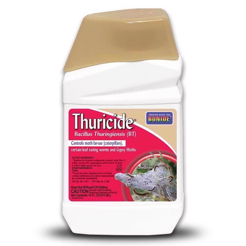 Bonide 8036 Thuricide Organic Insect Killer Liquid Concentrate 16 oz