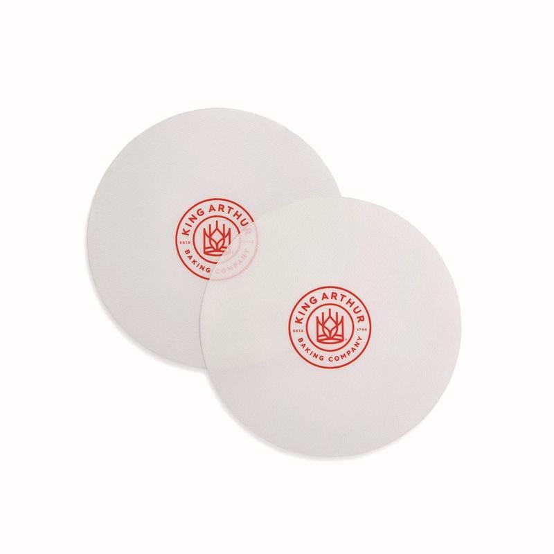 King Arthur Baking Company 50614K 8 in. Cake Pan Liners White 2 pc