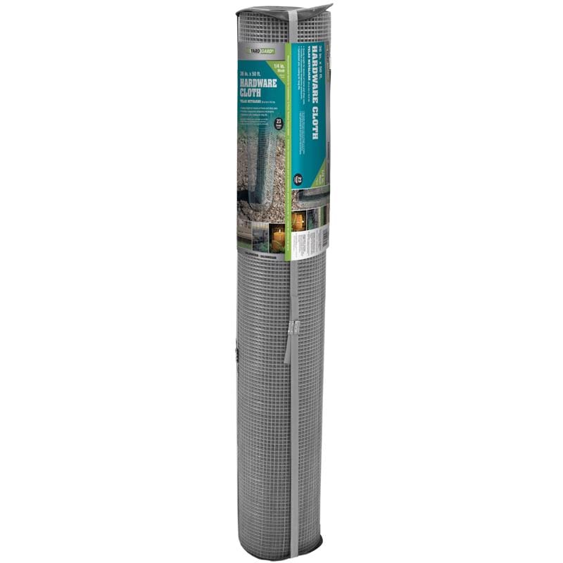 Yardgard 308238B 36 in. H X 50 ft. L Galvanized Steel Hardware Cloth 1/4 in.