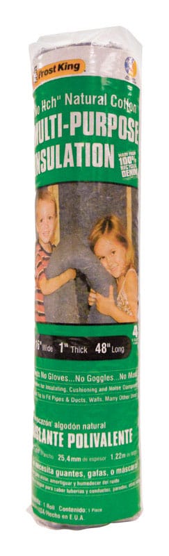 Frost King CF1 16 in. X 48 in. L Natural Cotton Pipe Wrap