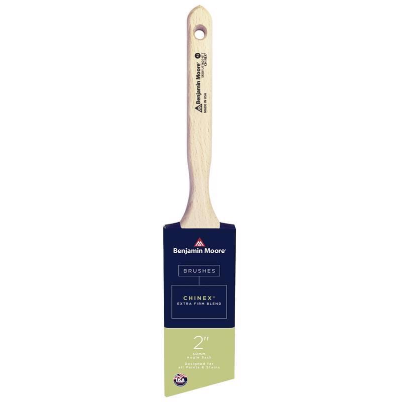 Benjamin Moore U61620-017 2 in. Extra Stiff Angle Paint Brush