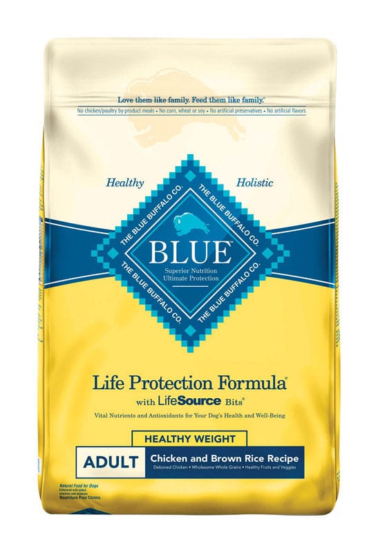Blue Buffalo 596032 Life Protection Formula Adult Chicken and Brown Rice Dry Dog Food 30 lb