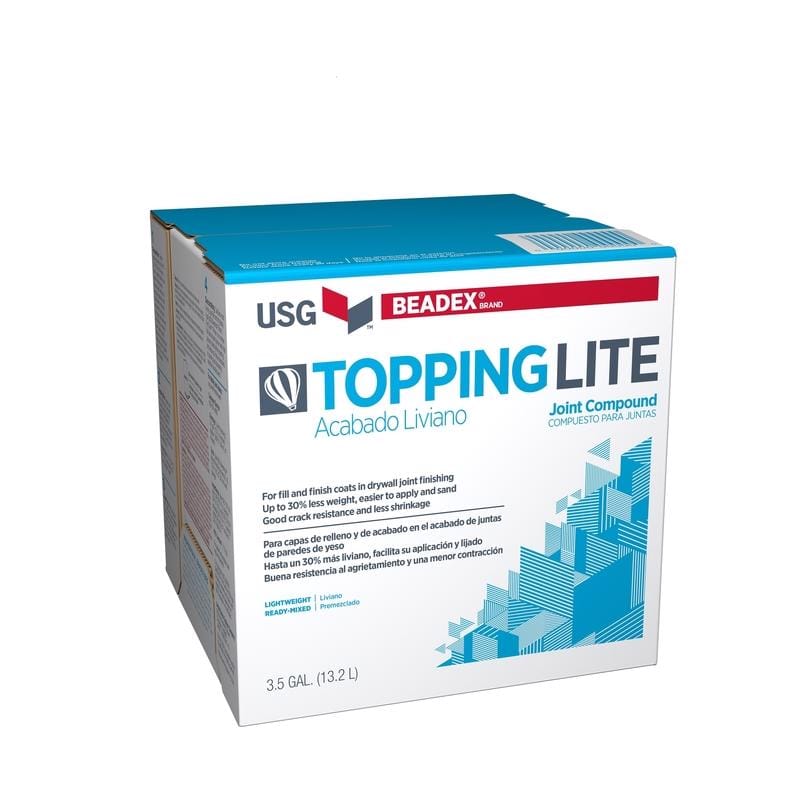USG Sheetrock 385262 White Topping Joint Compound 3.5 gal