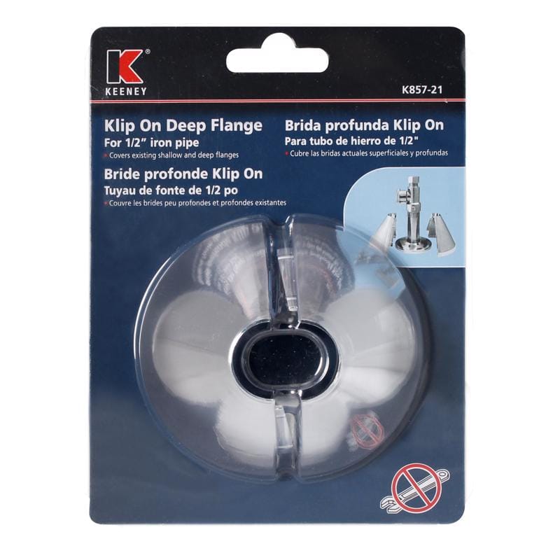 Plumb Pak K857-21 Chrome Plated Plastic Deep Flange