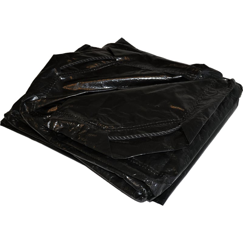 Foremost 50066 Dry Top 6 ft. W X 6 ft. L Heavy Duty Polyethylene Tarp Black