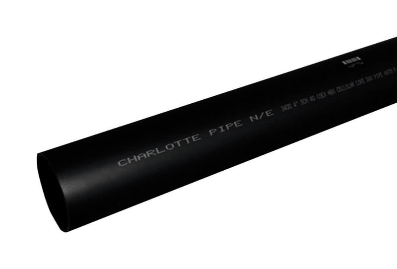 Charlotte Pipe APA 17400 1000H 4 in. D X 5 ft. L ABS DWV Pipe