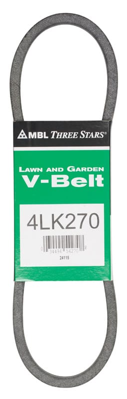 Mitsuboshi 4LK270A Super KB Standard V-Belt 0.5 in. W X 27 in. L For Riding Mowers