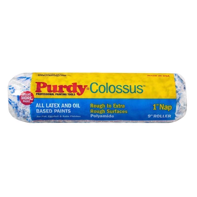 Purdy 144630095 Colossus Polyamide Fabric 9 in. W X 1 in. Paint Roller Cover 1 pk