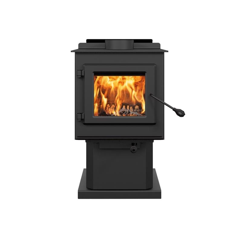 Englander ESW0001 Blue Ridge 100 EPA Certified 1200 sq ft Pedestal Cord Wood Stove