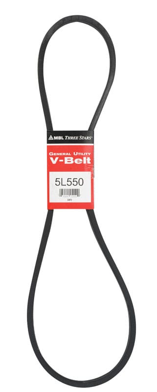 Mitsuboshi 5L550A FHP General Utility V-Belt 0.63 in. W X 55 in. L For Fractional Horsepower Motors