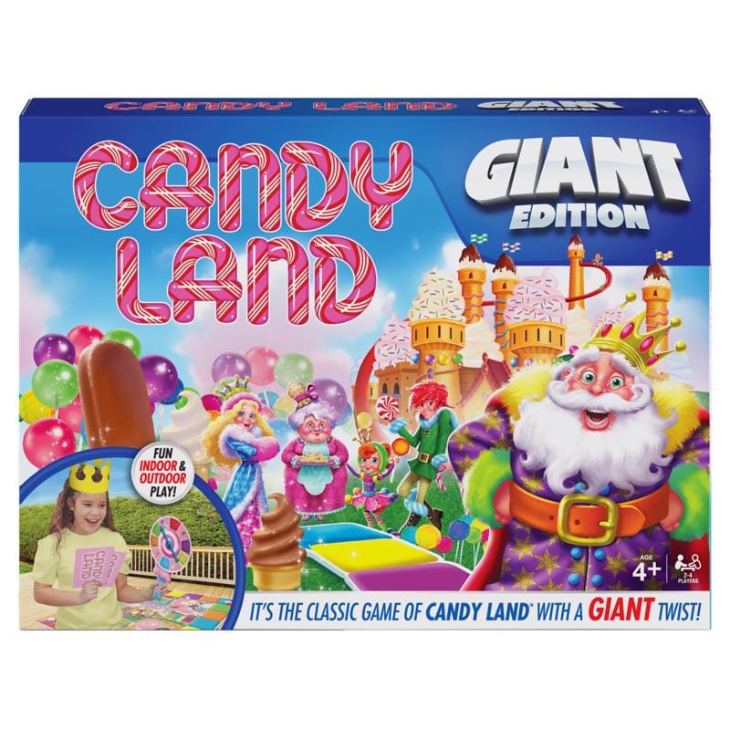 Spin Master 6063157 Candy Land Giant Edition Board Game Multicolored