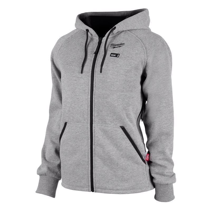 Milwaukee 336G-21S M12 S Long Sleeve Women's Heated Hoodie Kit Gray