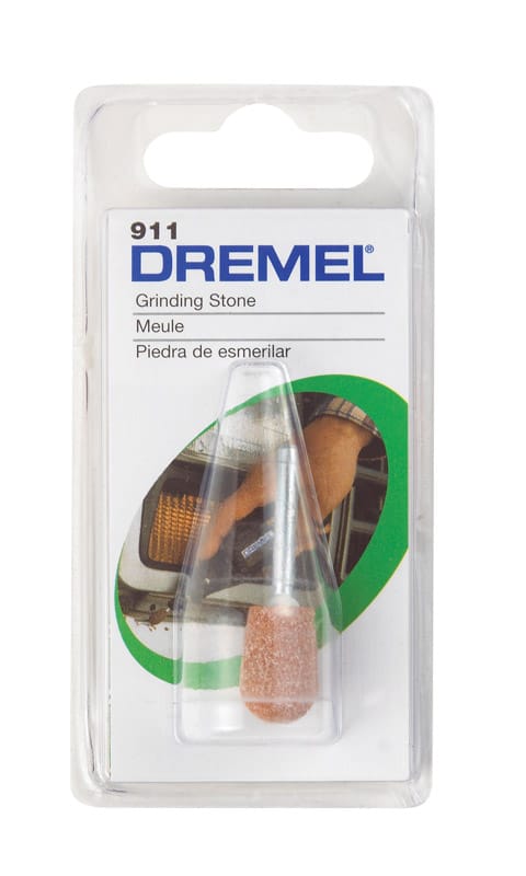 Dremel 911 7/16 in. X 1-1/2 in. L Aluminum Oxide Grinding Stone 1 pk