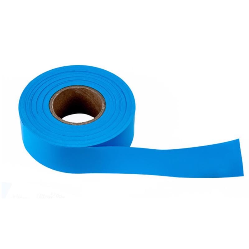 C.H. Hanson 17008 Fluorescent Sub-Zero 150 ft. L X 1.2 in. W PVC Flagging Tape Blue