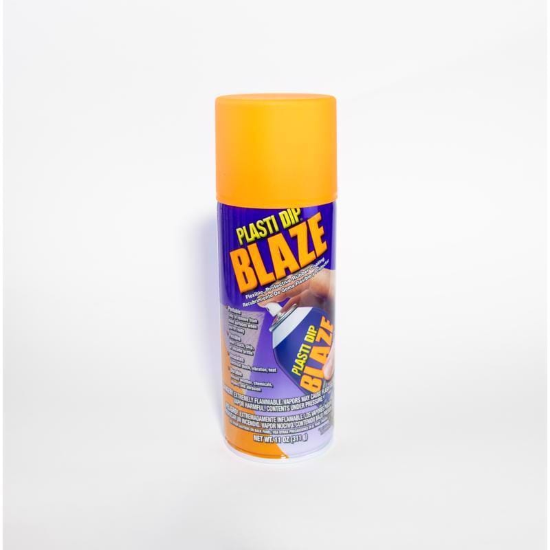 Plasti Dip 11218-6 Flat/Matte Blaze Orange Multi-Purpose Rubber Coating 11 oz oz