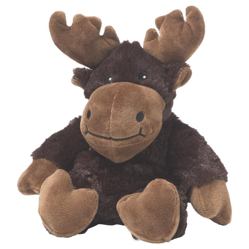 Warmies CPJ-MOO-1 Junior Moose Stuffed Animals Brown 1 pc