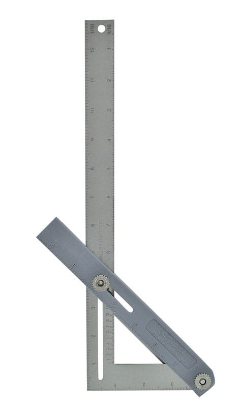 Mayes 10231 13-1/2 in. L X 1-1/3 in. H Aluminum All-Purpose Square