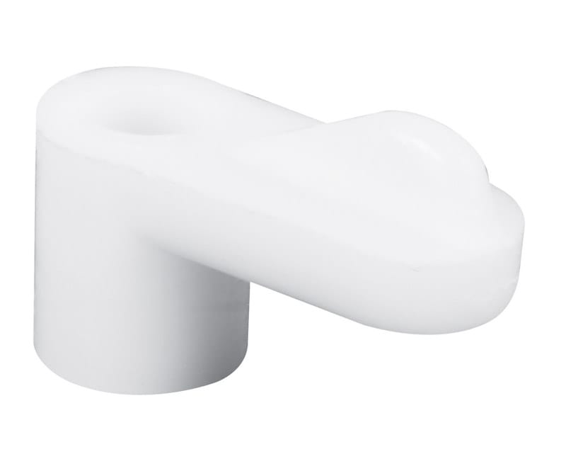 Prime-Line PL7774 Bright White Plastic Screen Clip For 3/8 inch 12 pk