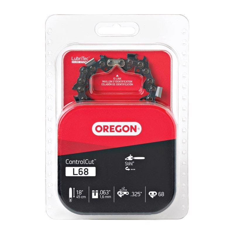 Oregon L68 ControlCut L68 18 in. Chainsaw Chain 68 links
