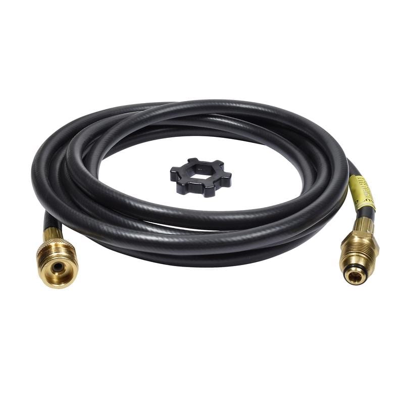 MR. Heater F273702 12 ft. L Brass/Plastic Excess Flow Soft Nose P.O.L Hose Assembly