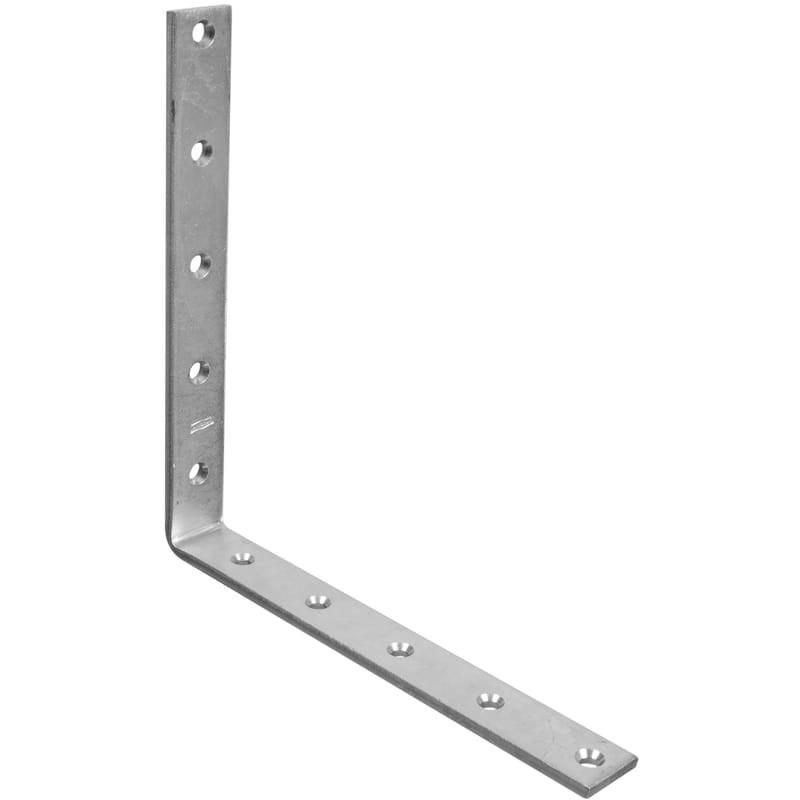 National Hardware N220-186 10 in. H X 1.25 in. W X 0.25 in. D Zinc-Plated Steel Inside Corner Brace