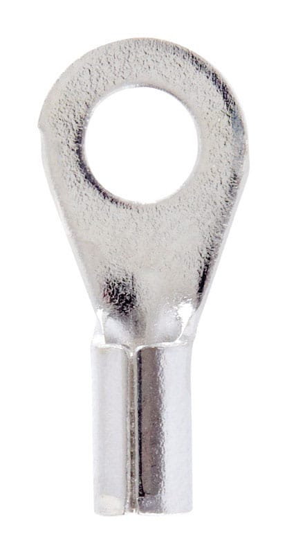 Jandorf 60898 16-14 Ga. Insulated Wire Ring Terminal Silver 5 pk
