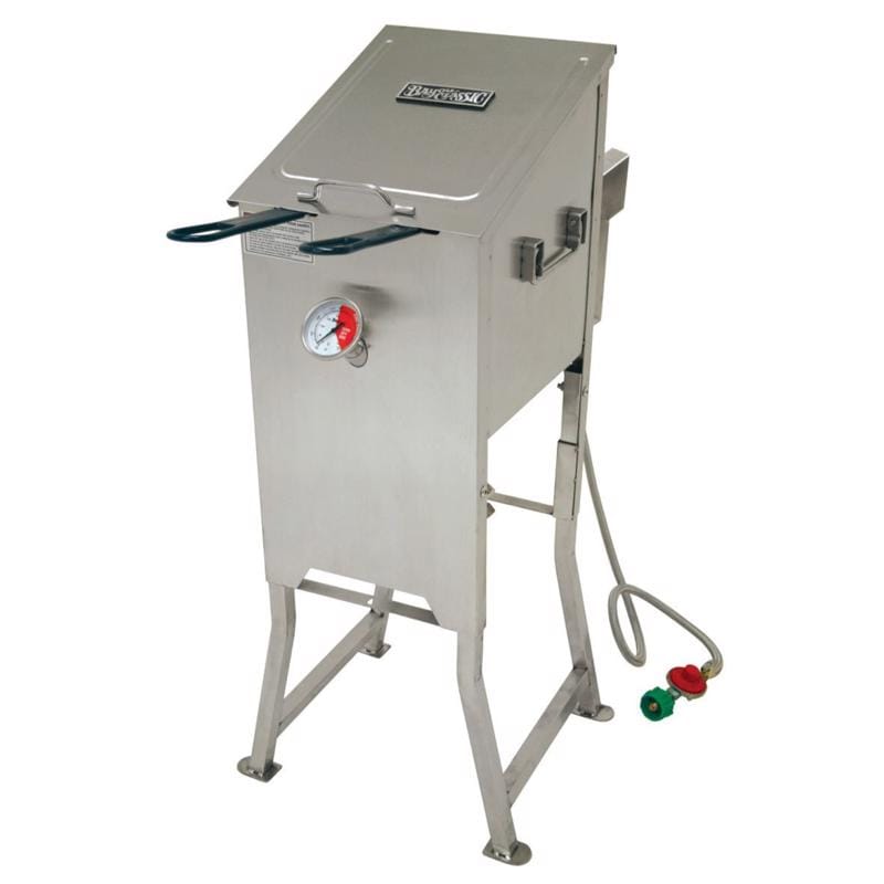 Bayou Classic 700-701 57000 BTU Stainless Steel Deep Fryer 4 gal