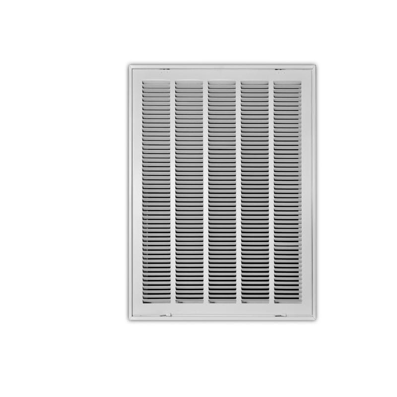 RectorSeal 190RF20X25 Tru Aire 25 in. H X 20 in. W 1-Way Powder Coat White Steel Return Air Filter Grille