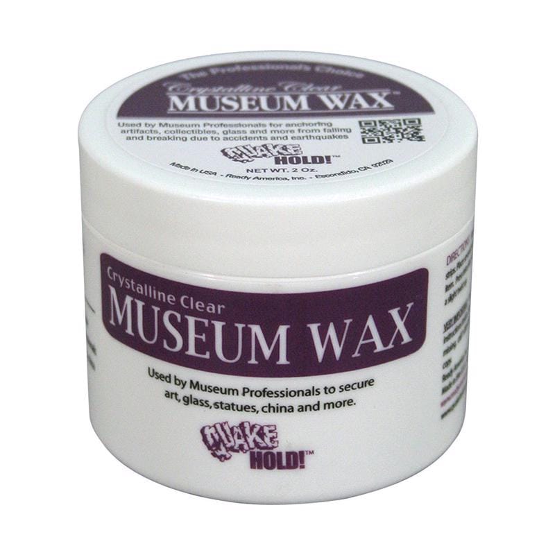 Quake Hold 66111 Ready America Mirror Clear Removable Museum Wax 2 oz 1 pk