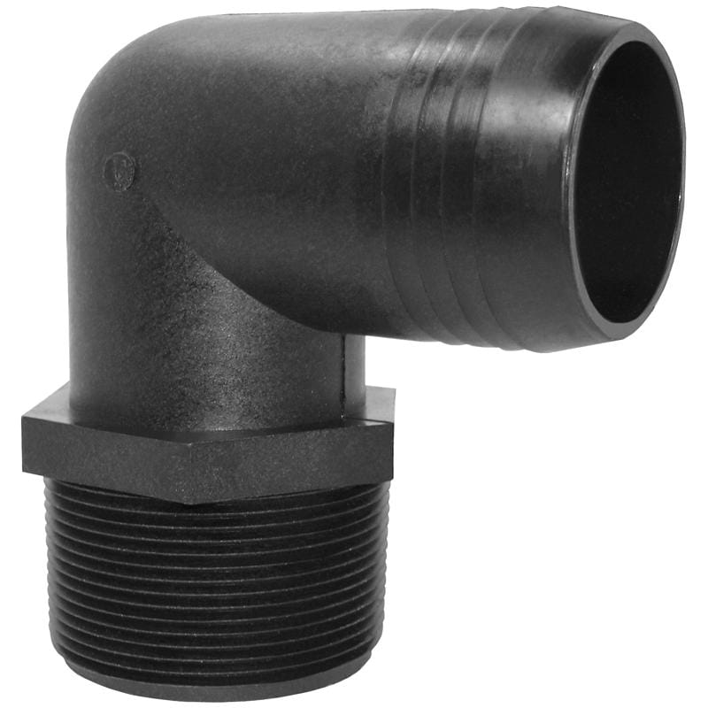 Green Leaf EL3838PBG1 Polypropylene 3/8 in. D X 3/8 in. D Hose Elbow 1 pk