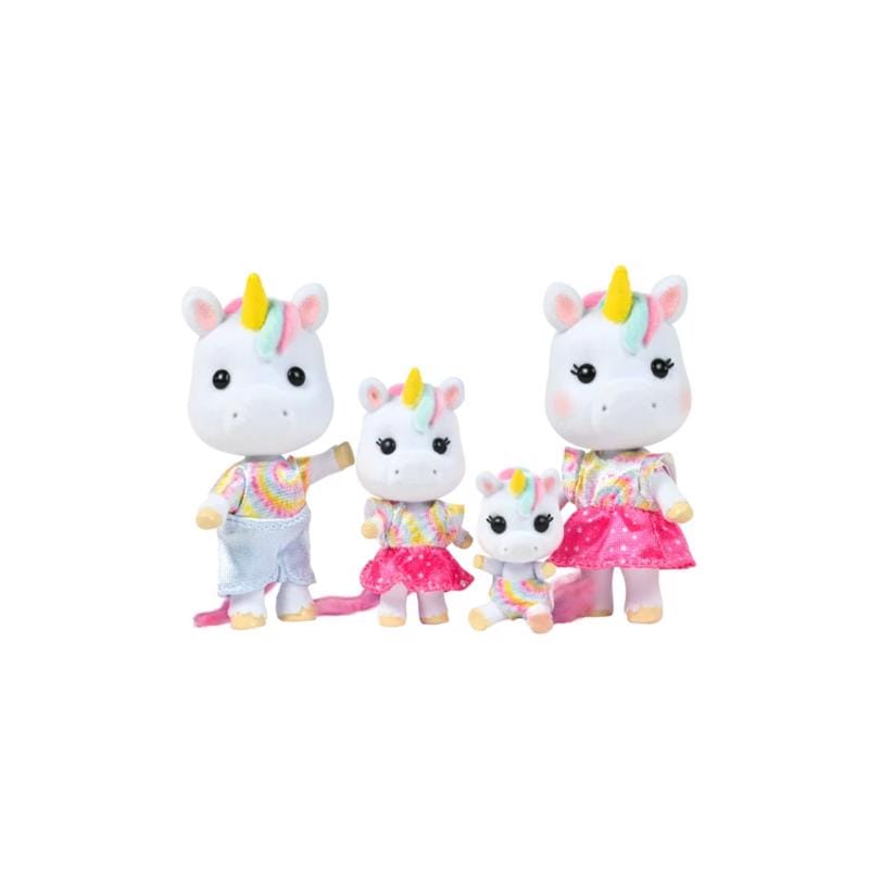 Sunny Days 470725 Honey Bee Acres Daydreamers Unicorn Family Multicolored 4 pc