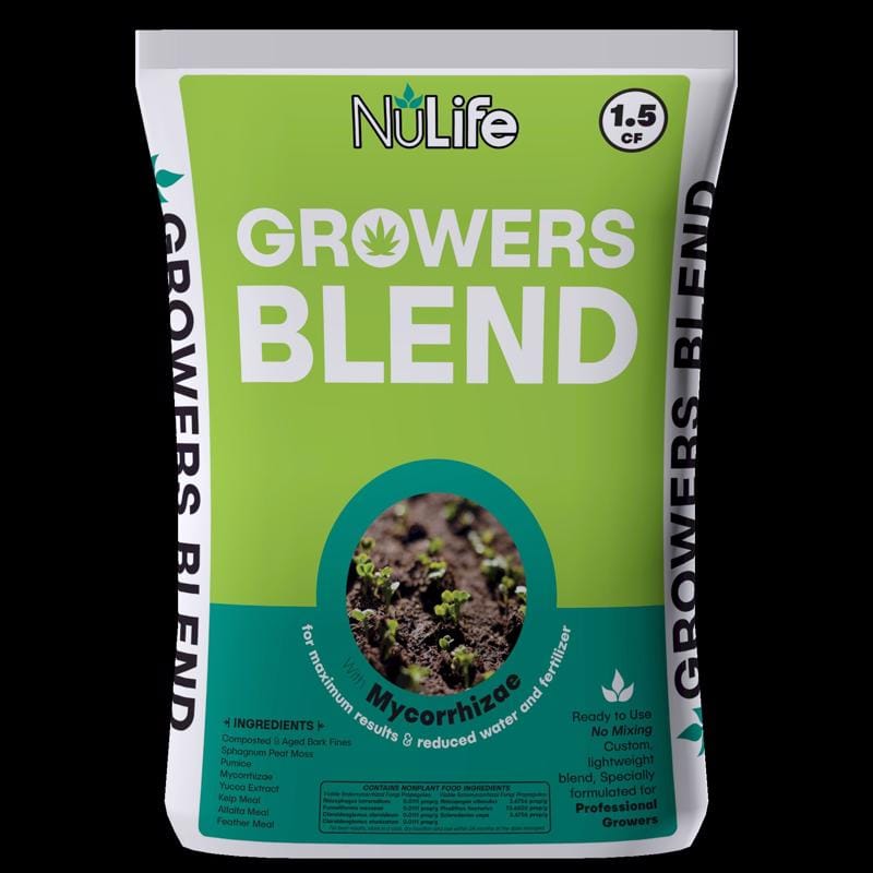 NuLife WNL03315 Growers Blend Organic All Purpose Planting Mix 1.5 cu ft