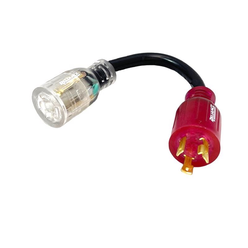 Reliance Controls AC3130 10/3 SJTW 120 V 12 in. L Inverter Generator Adapter Cord