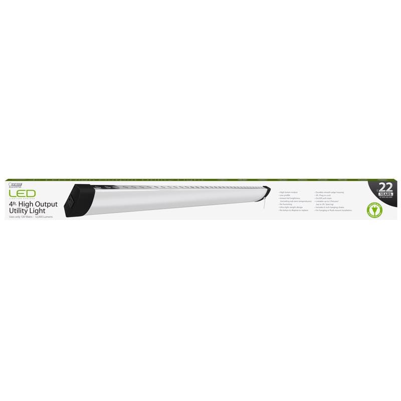 Feit Electric SHOP/4/HO/850 Feit 47 in. 1-Light lights 120 W LED Shop Light