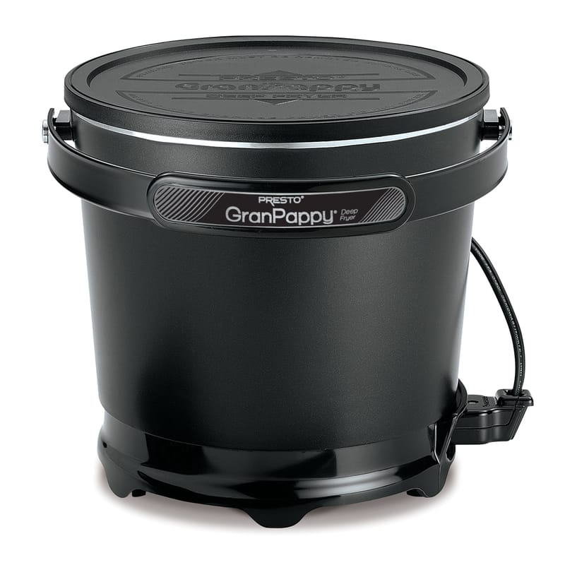 Presto 05411 Gran Pappy Black 6 cups Deep Fryer