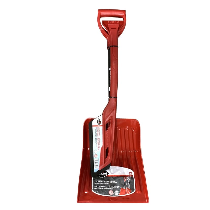 Garant DUOTCS26SB 11 in. W X 31.5 in. L ABS Telescoping Car Shovel & Snow Brush